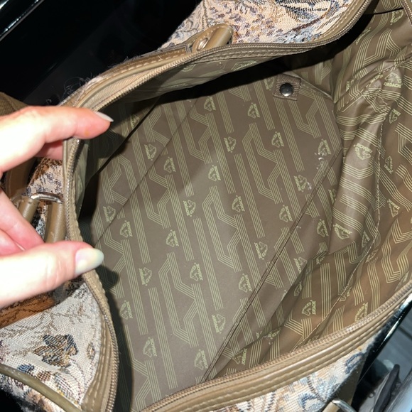 Vintage Jordache Makeup Bag Suitcase & Overnight weekender Bag. - Picture 7 of 12